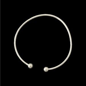 Sterling Silver Open Cuff Bracelet